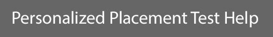 personalized test prep help